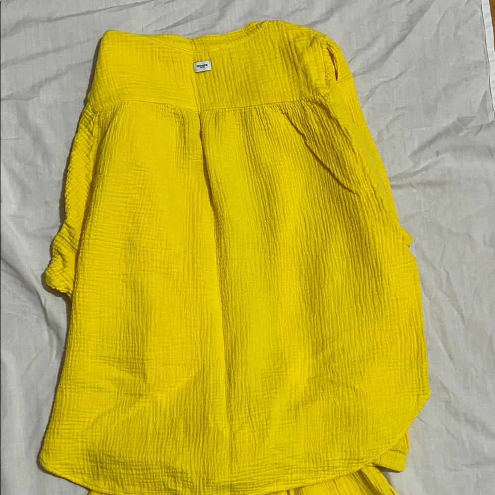Sunny Yellow Women's Casual Set - Picture 8 of 15